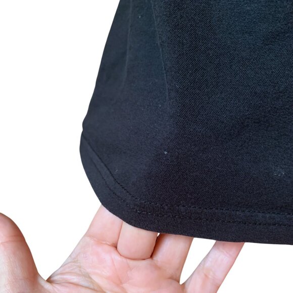 DIVIDED by H&M - Black - Short Puff-Sleeve Cotton Top – Size 10 - Picture 6 of 6